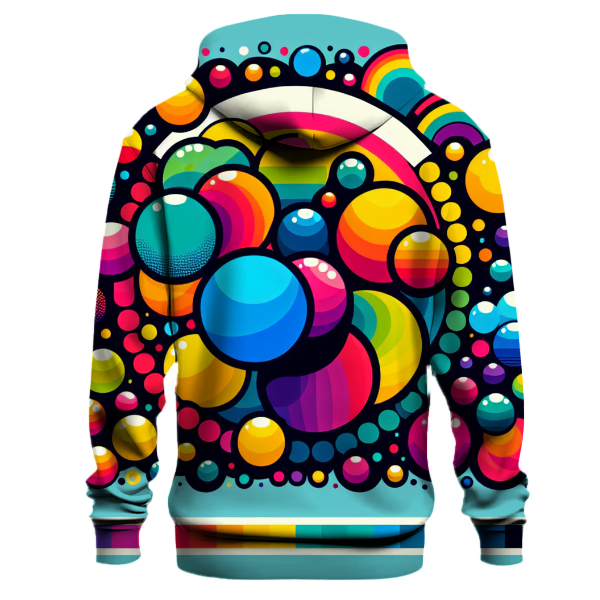 Bright Rainbow Circles Hoodie