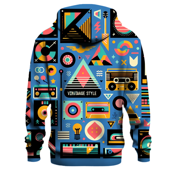 Retro Vibe Burst Hoodie