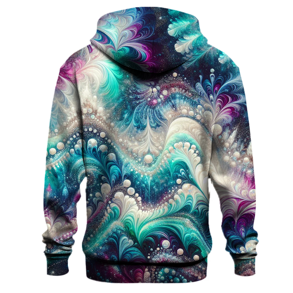 Iridescent Dream Tie-Dye Design Hoodie