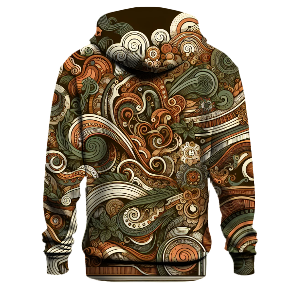 Bohemian Dreamscape Design Hoodie