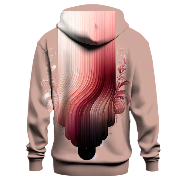 Blush to Burgundy Fade Hoodie
