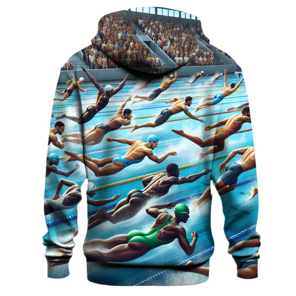 Swimming - Dive into Action Hoodie