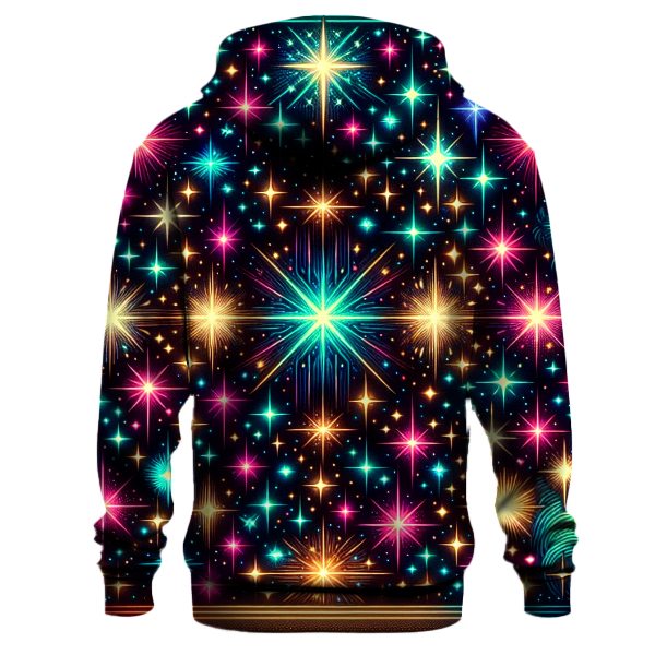 Neon Stars Hoodie
