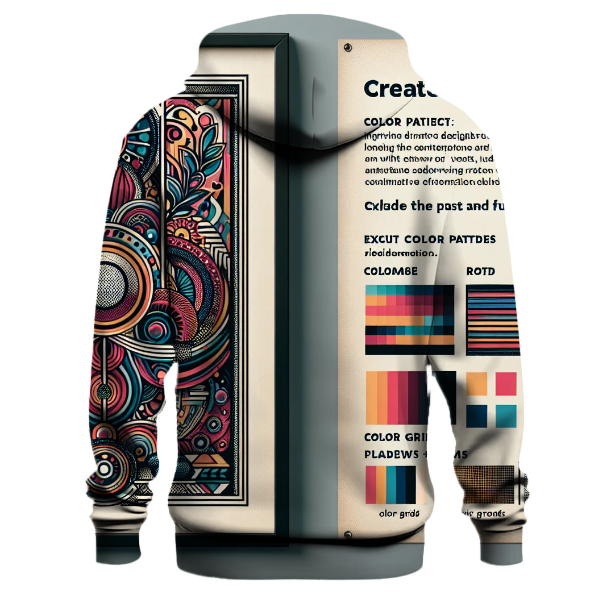 Retro Futuristic Delight Hoodie