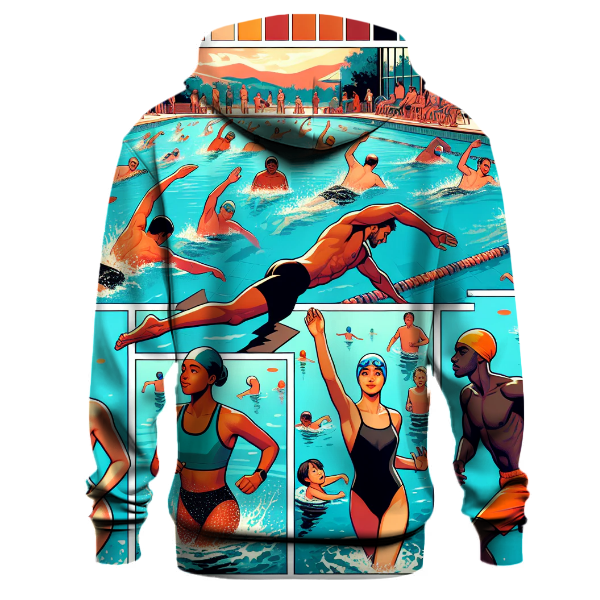 Swimming - Dive Into Comfort Hoodie