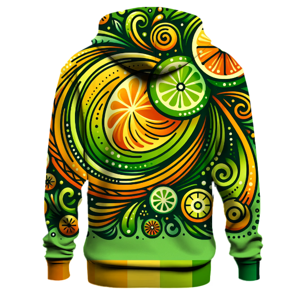 Citrus Zest Vortex Hoodie