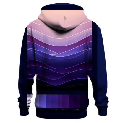 Dusk Purple Gradient Hoodie