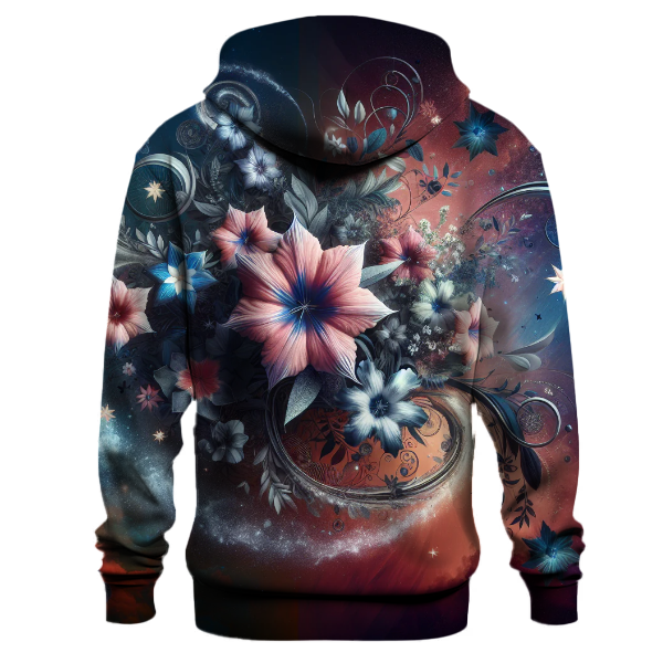 Surreal Cosmic Flora Hoodie