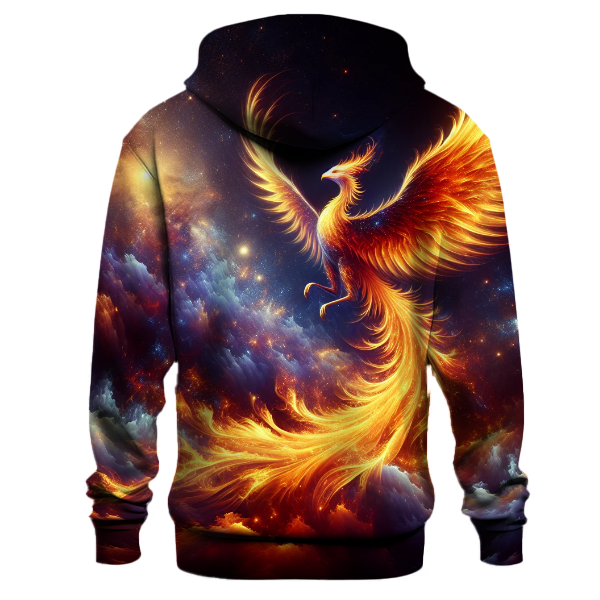 Celestial Phoenix Rise Hoodie