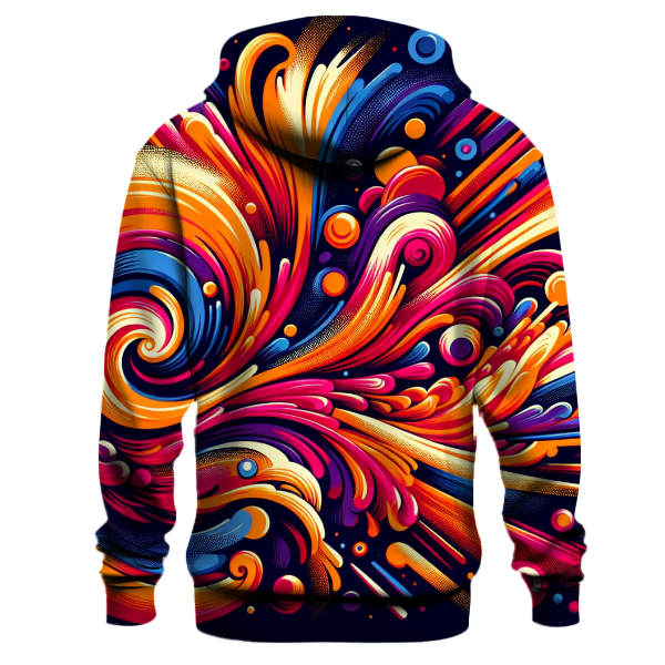 Color Pop Psychedelia Hoodie