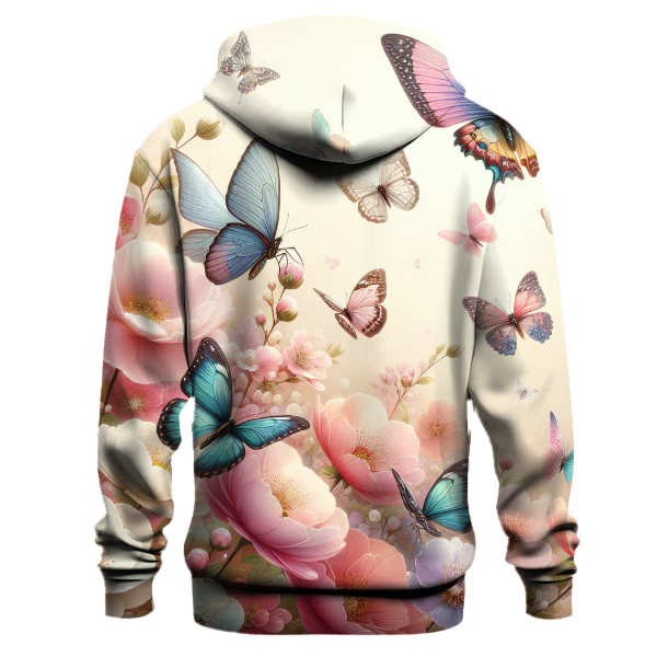 Artful Butterfly Garden Hoodie