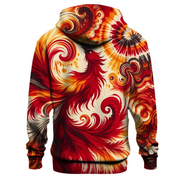 Fiery Phoenix Glow Hoodie