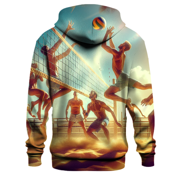 Volleyball Wave Dynamics Hoodie