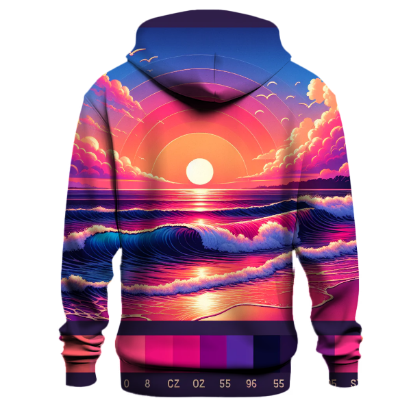Sunset Waves Hoodie