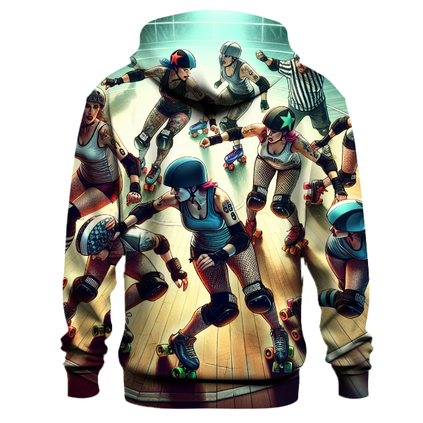 Roller Derby - Skater Fury Hoodie