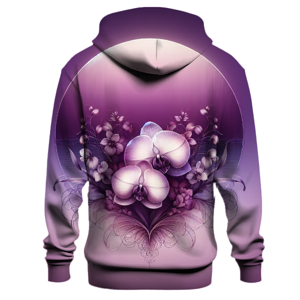 Radiant Orchid Bloom Hoodie