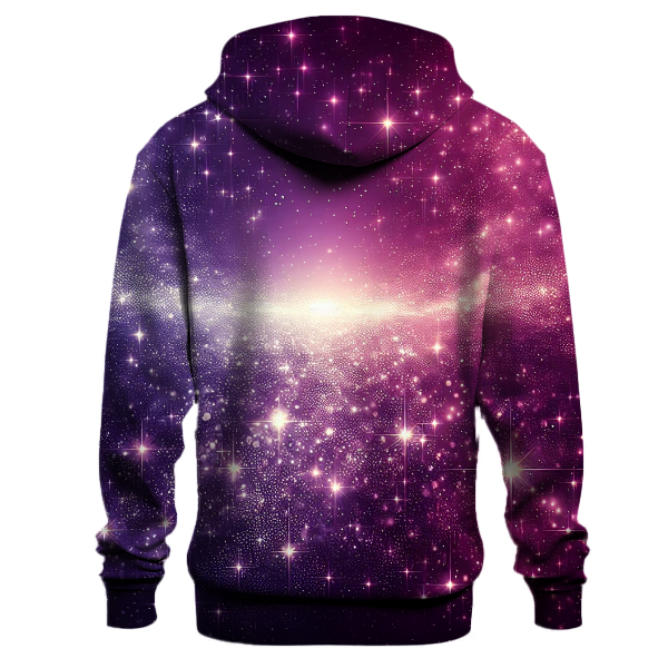 Galactic Night Gradient Design Hoodie