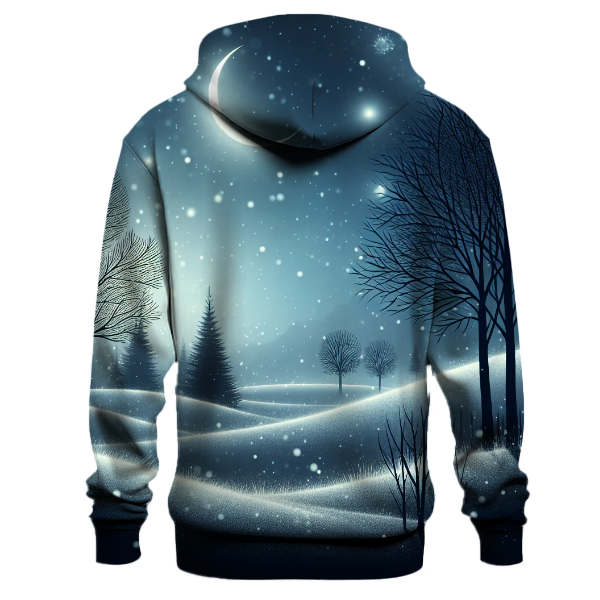 Mystical Midnight Snowfall Hoodie