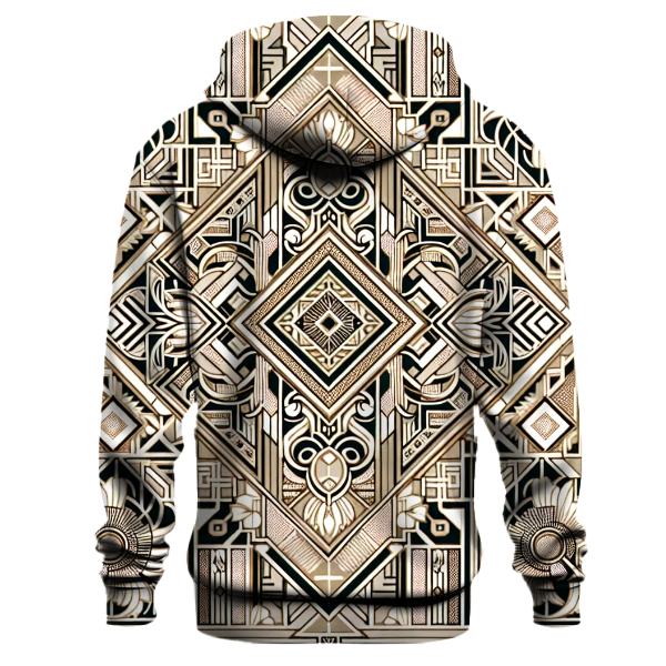 Geometric Art Deco Splendor Hoodie
