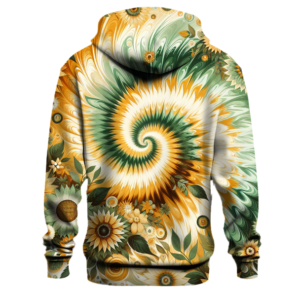 Sunflower Meadow Swirl Hoodie