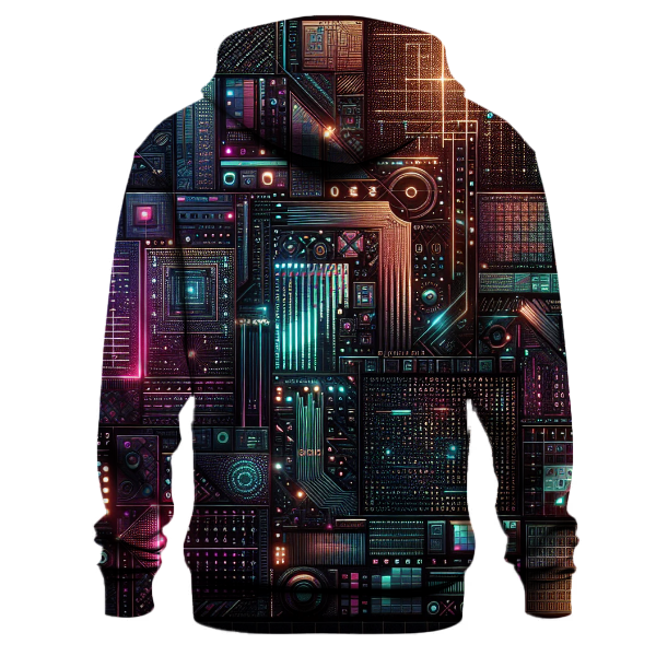 Retro Data Matrix Hoodie