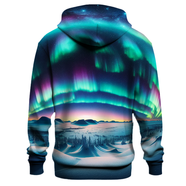 Aurora Borealis Christmas Night Hoodie