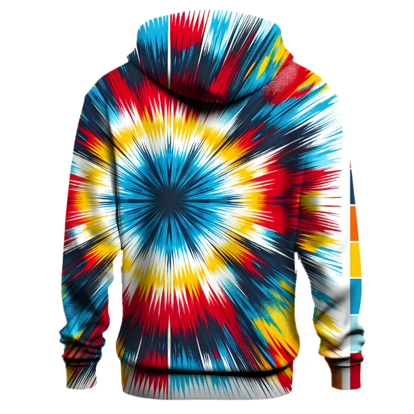 Vibrant Starburst Aura Hoodie