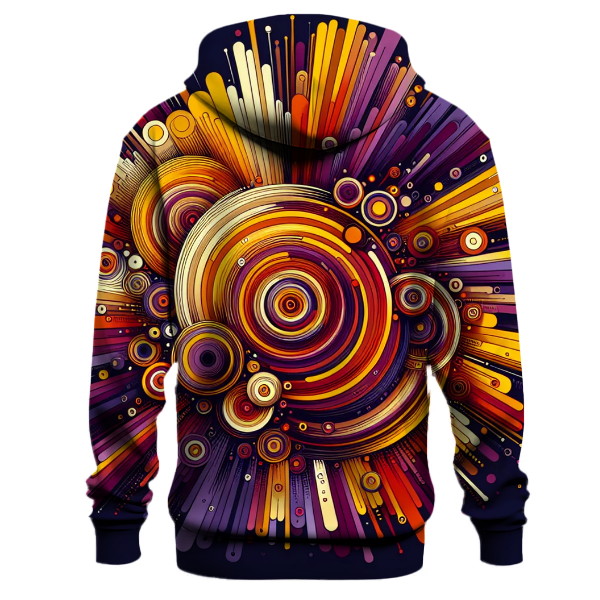 Vintage Color Burst Hoodie