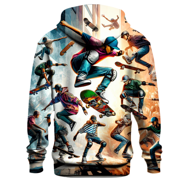 Skateboarding Moves Hoodie