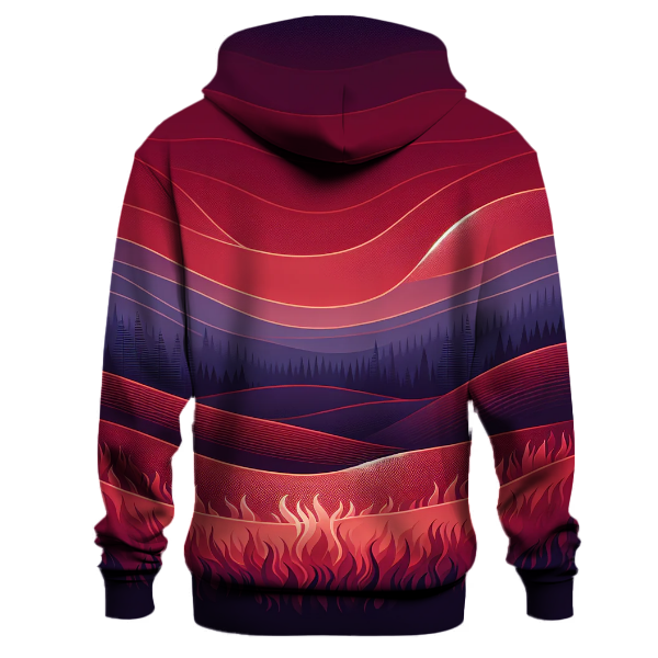 Dusk Ember Gradient Hoodie