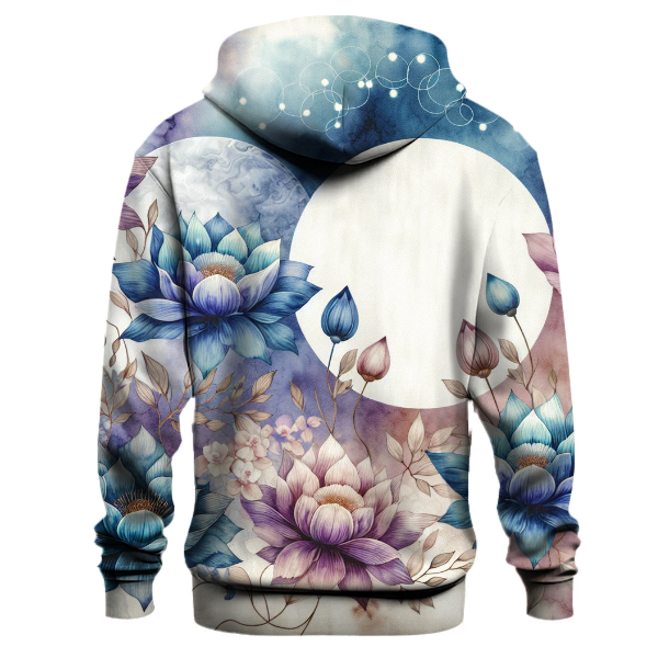 Midnight Lotus Bloom Hoodie