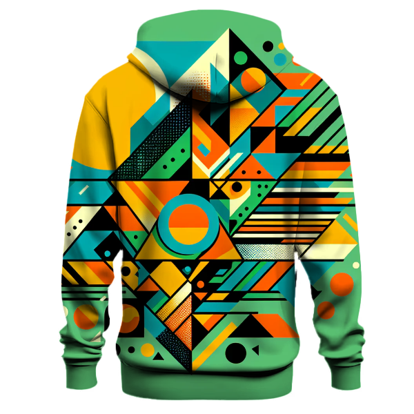 New Wave Pattern Hoodie