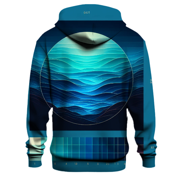 Ocean Waves Blend Hoodie