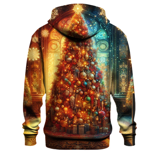 Joyful Christmas Tree Celebration Hoodie