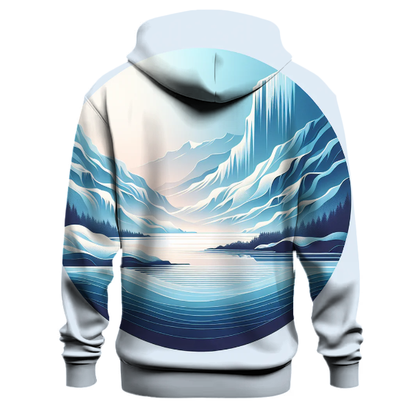 Glacial Ice Blue Hoodie