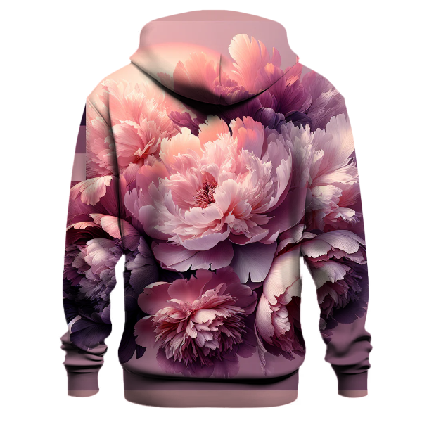 Twilight Peony Petals Hoodie