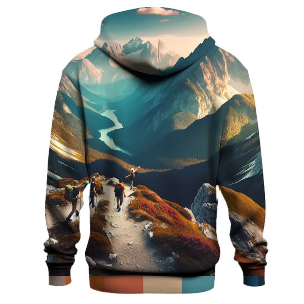 Adventurous Hiking Journey Hoodie
