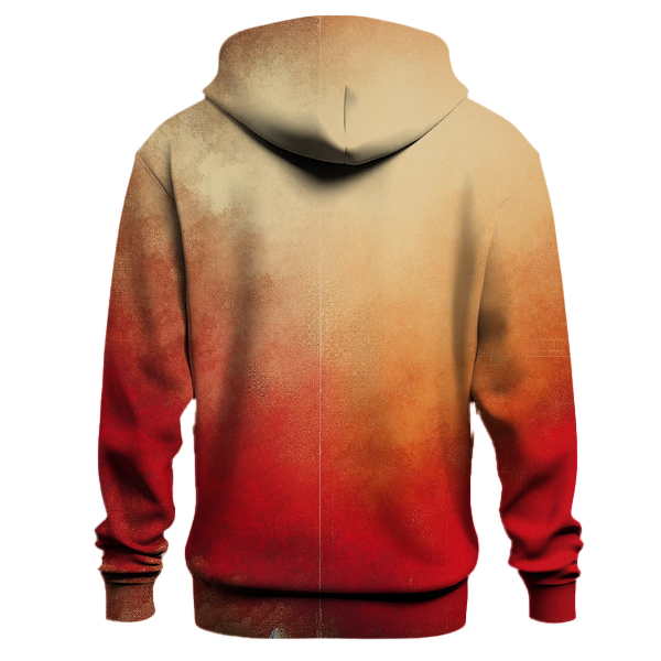 Vintage Earth Tones Gradient Hoodie