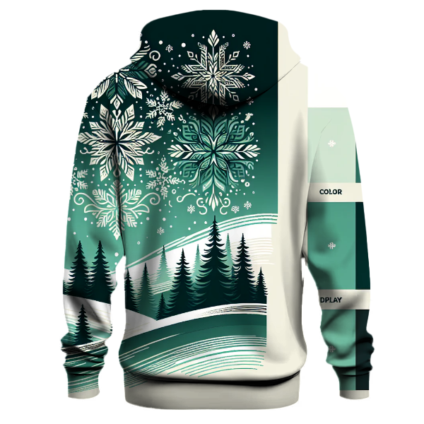 Frosted Pines Gradient Hoodie