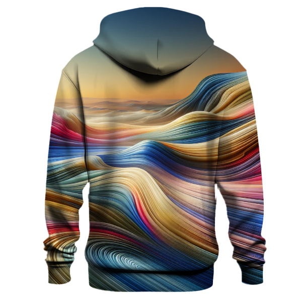 Abstract Horizon Hoodie