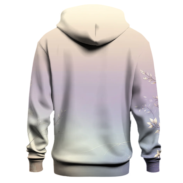 Lavender Breeze Gradient Design Hoodie