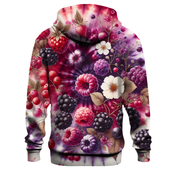 Berry Bliss Tie-Dye Hoodie