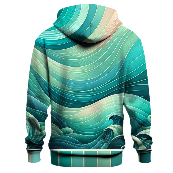 Breezy Ocean Wave Hoodie