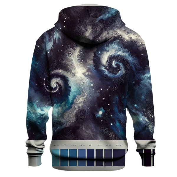 Cosmic Night Tie-Dye Hoodie
