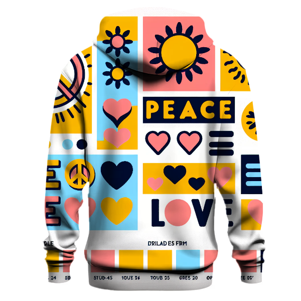 Peace Love and Sunshine Hoodie