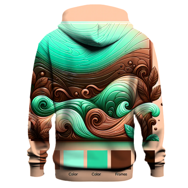 Choco Mint Swirl Hoodie
