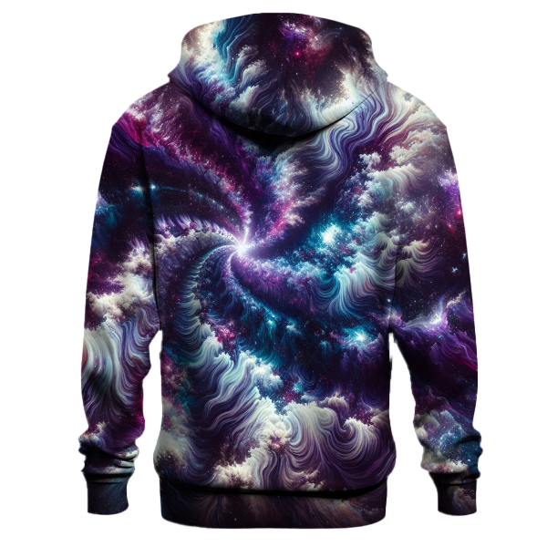 Cosmic Stardust Swirl Hoodie