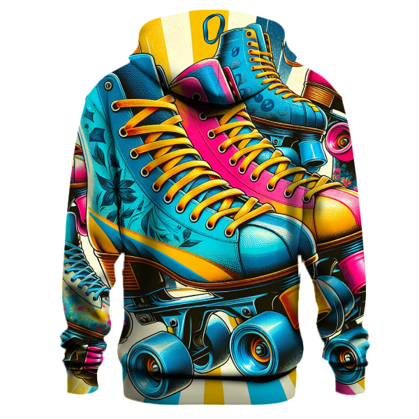 Classic 80s Roller Skates Hoodie