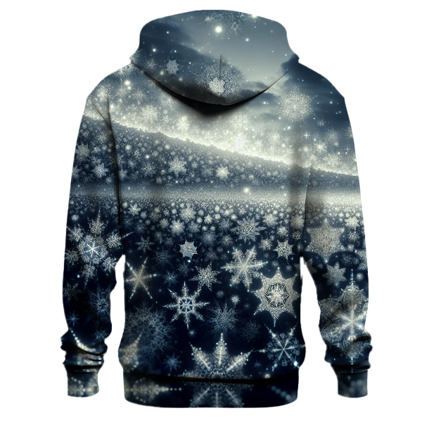 Glistening Snowflake Dreams Hoodie