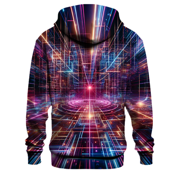 Laser Light Show Design Hoodie